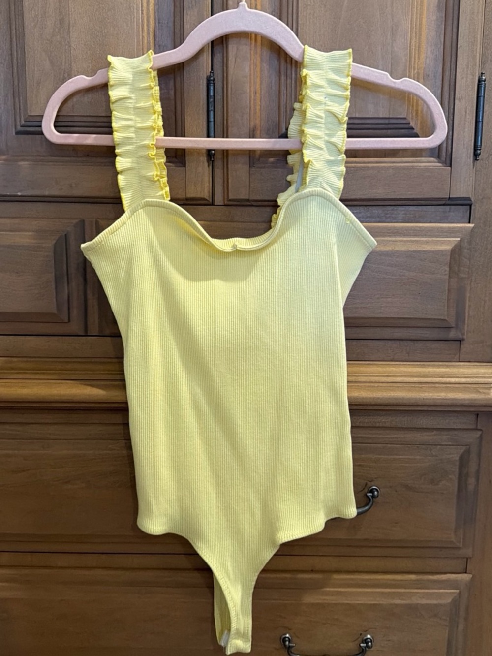 Women's Yellow Body Suit